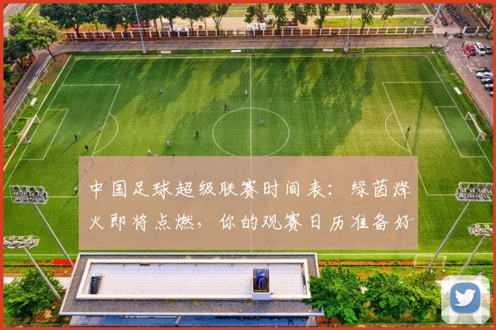 中国足球超级联赛时间表：绿茵烽火即将点燃，你的观赛日历准备好了吗？